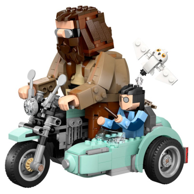 Конструктор Lego Harry Potter 76443 Поездка Хагрида и Гарри на мотоцикле 01